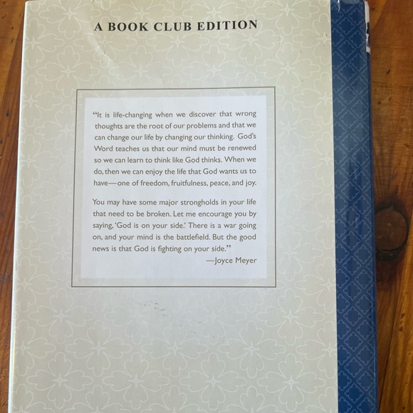 Battlefield of the Mind- by Joyce Meyer (Hardcover) - Picture 5 of 5